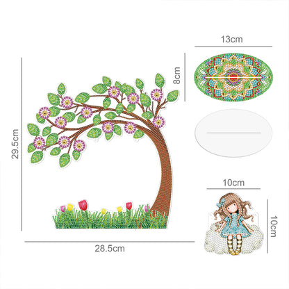 Special Shaped Diamond Painting Christmas Desktop Ornament Embroidery Craft