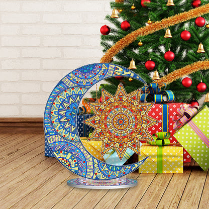 Special Shaped Diamond Painting Christmas Desktop Ornament Embroidery Craft