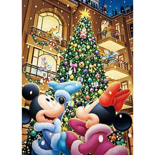 Cartoon Mouse - Full Round Drill Diamond Painting 30*40CM