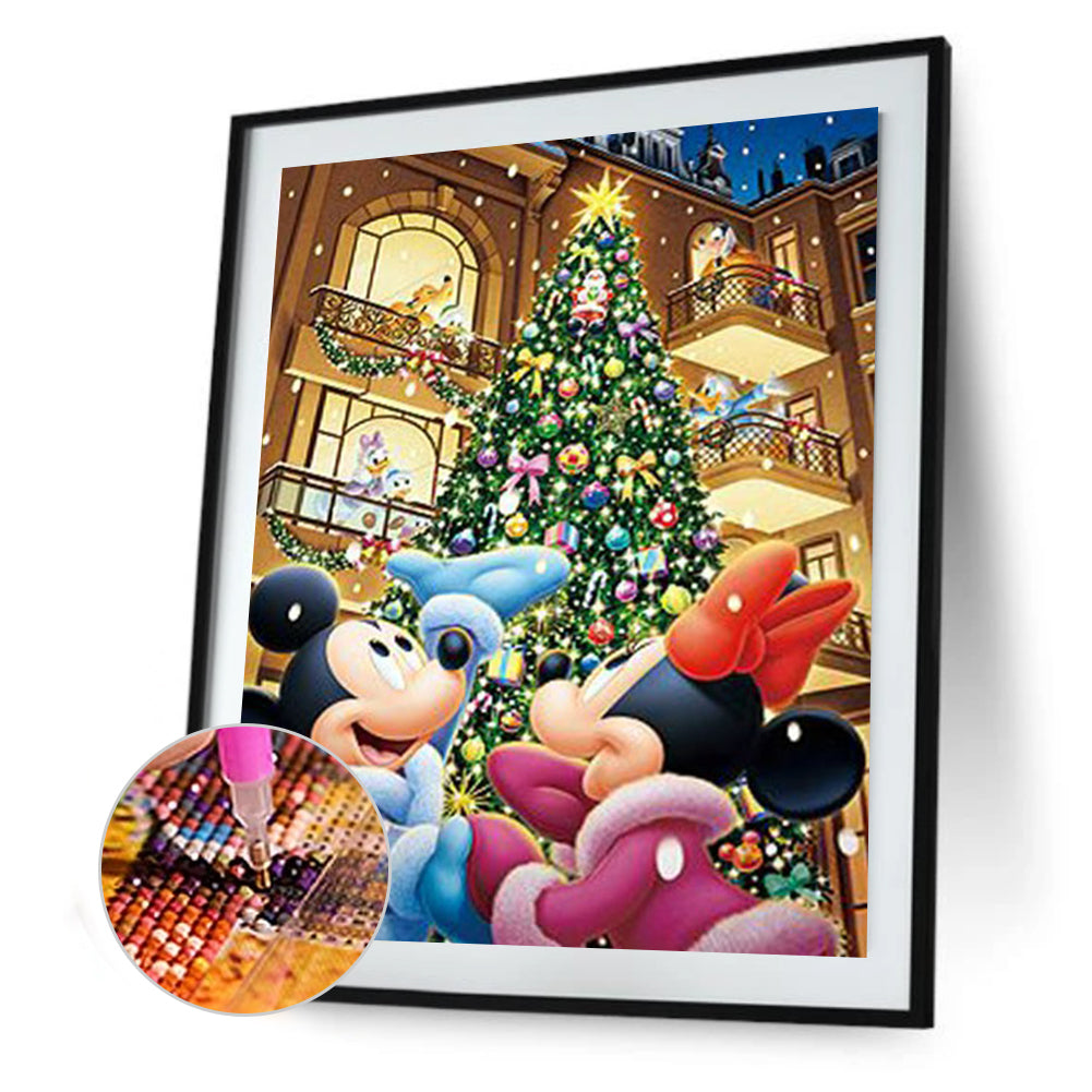 Cartoon Mouse - Full Round Drill Diamond Painting 30*40CM