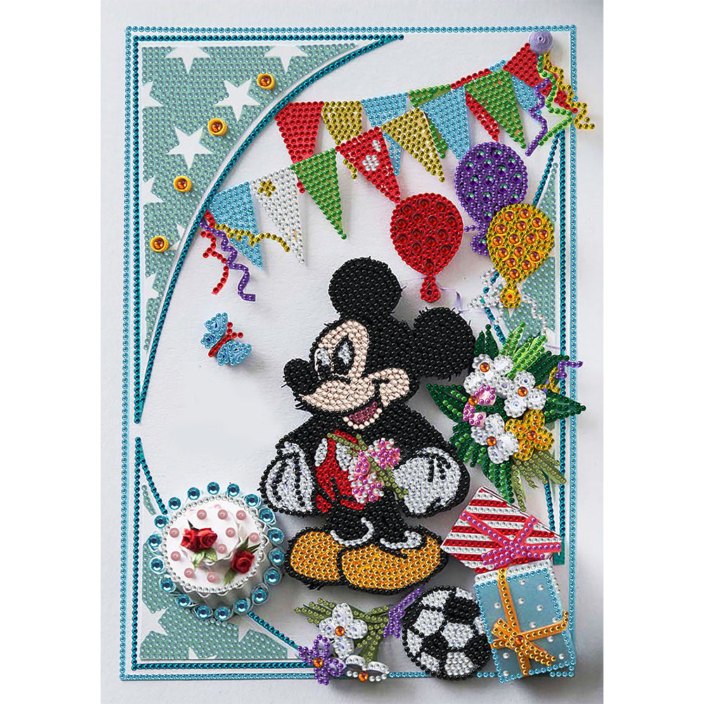 Mouse - Special Shaped Drill Diamond Painting 30*40CM