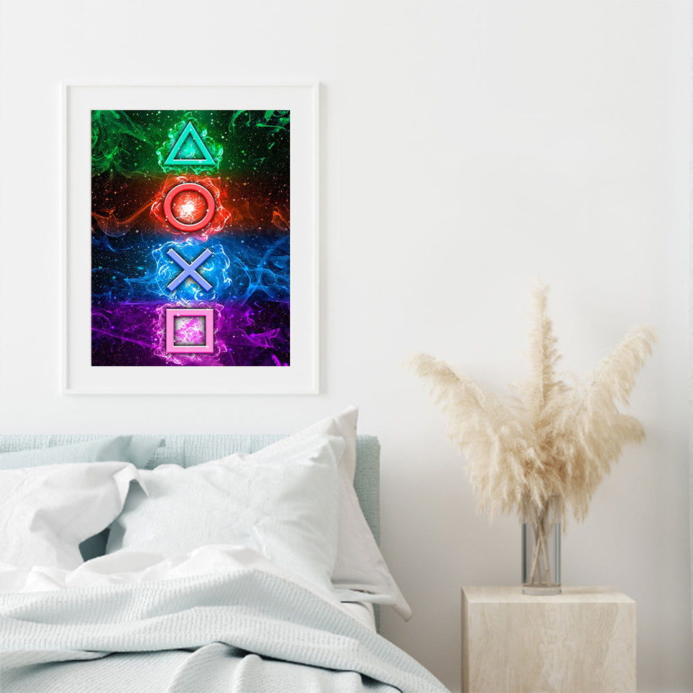 Game - Full Round Drill Diamond Painting 30*40CM