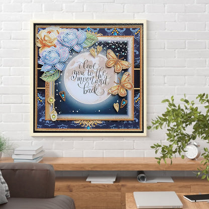Love Letter - Special Shaped Drill Diamond Painting 30*30CM