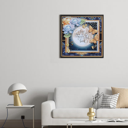 Love Letter - Special Shaped Drill Diamond Painting 30*30CM