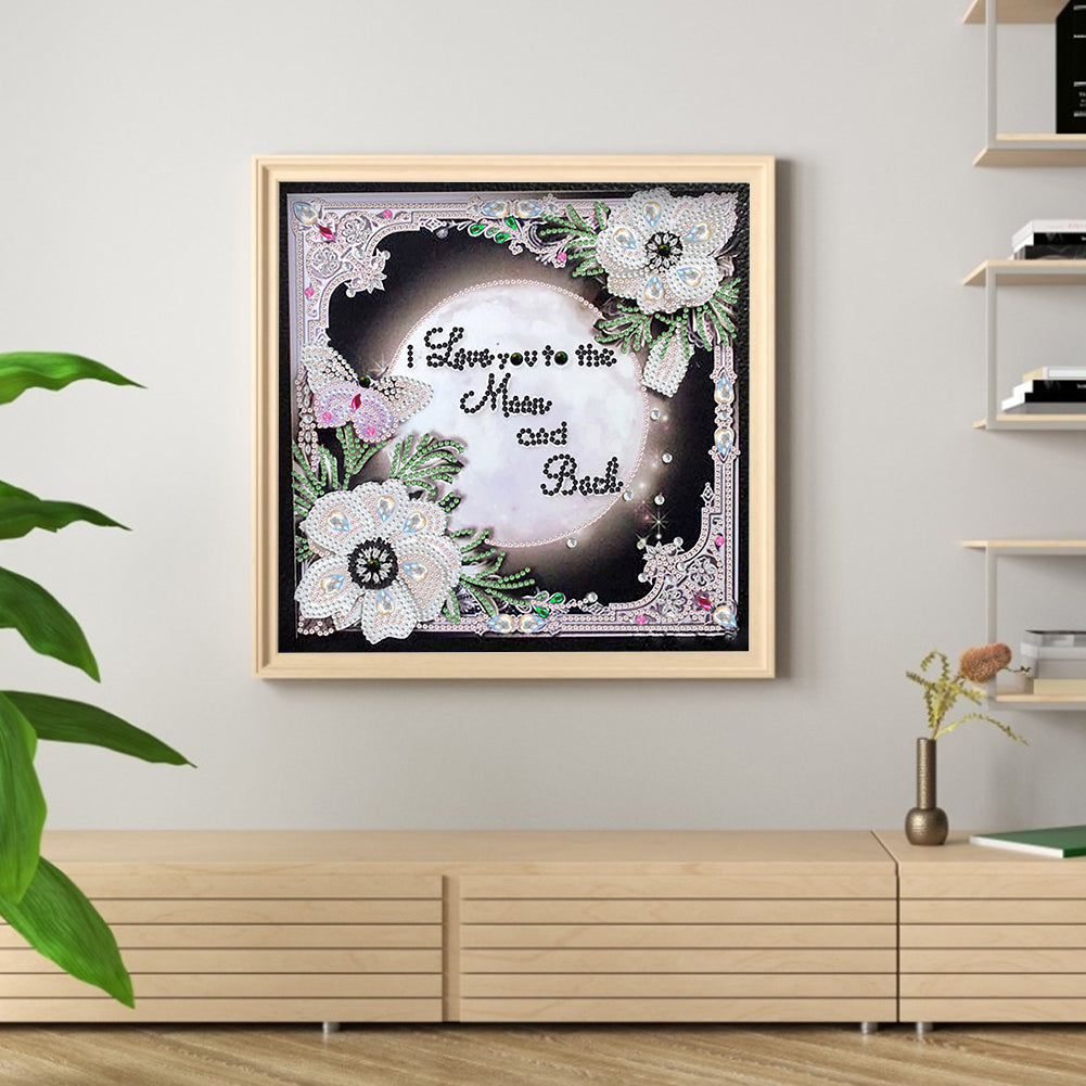 Love Letter - Special Shaped Drill Diamond Painting 30*30CM