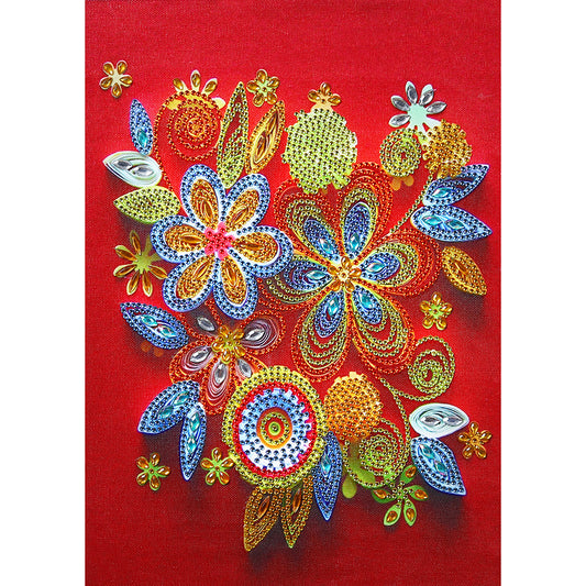 Paper Quilling - Special Shaped Drill Diamond Painting 30*40CM