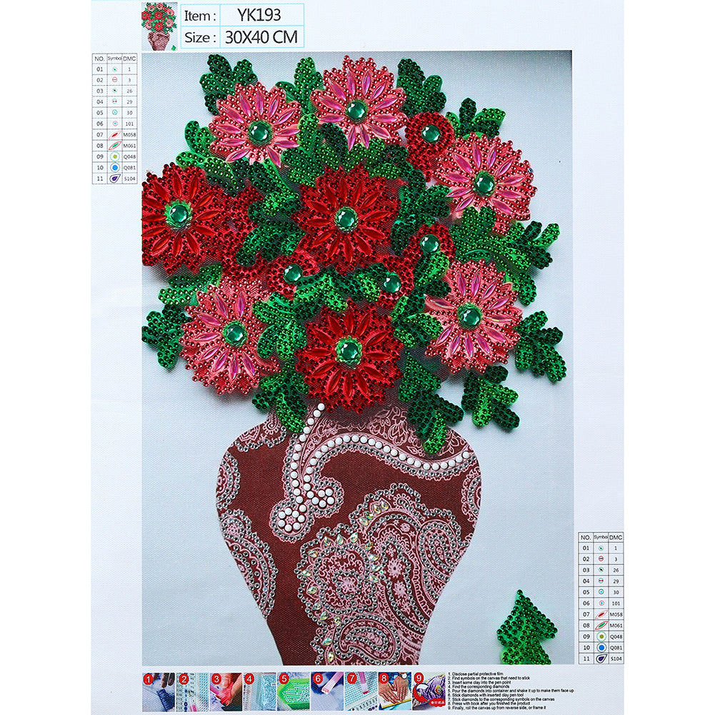 Paper Quilling - Special Shaped Drill Diamond Painting 30*40CM