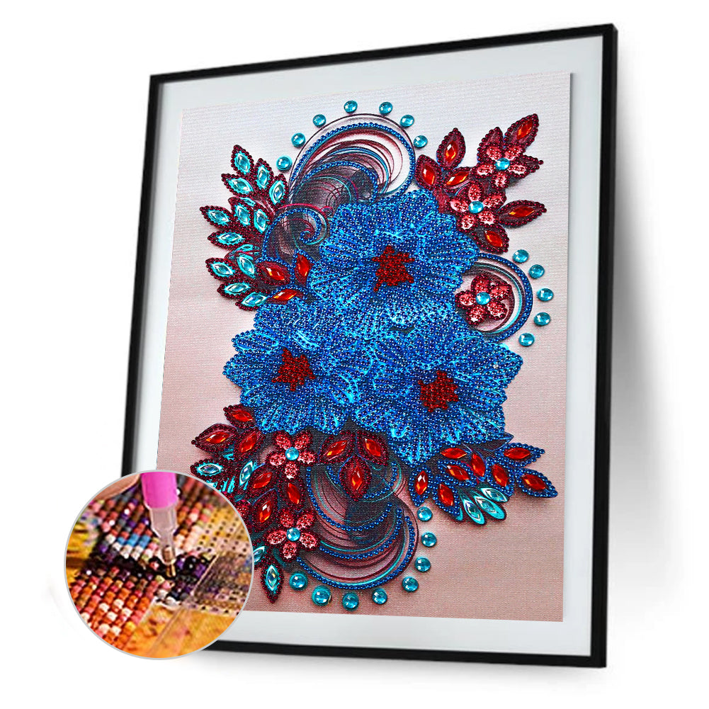 Paper Quilling - Special Shaped Drill Diamond Painting 30*40CM