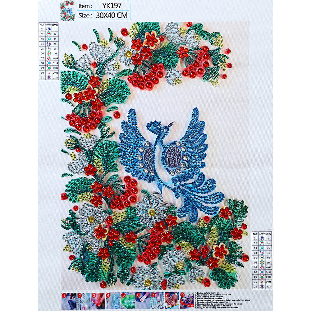 Paper Quilling - Special Shaped Drill Diamond Painting 30*40CM