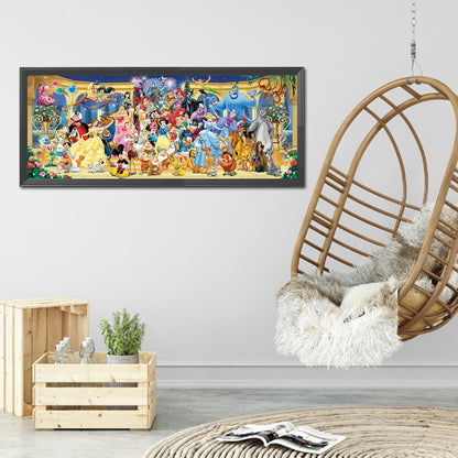 Cartoon Family - Full Square Drill Diamond Painting 110*50CM