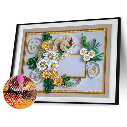 Paper Quilling - Special Shaped Drill Diamond Painting 40*30CM