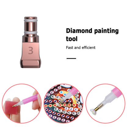 Rhinestones Head Diamond Painting Point Drill Pen Tips DIY Arts Decor Craft