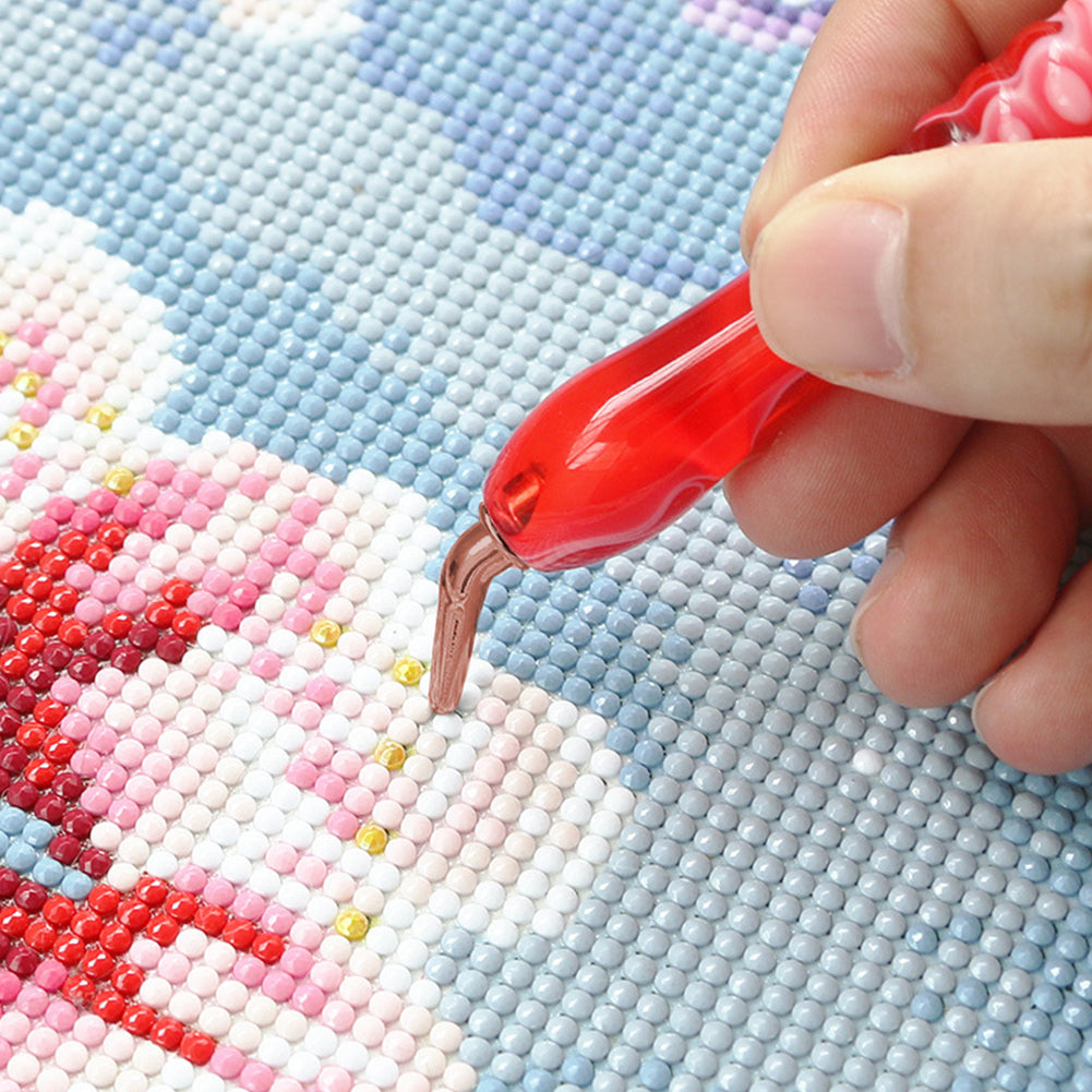 Rhinestones Head Diamond Painting Point Drill Pen Tips DIY Arts Decor Craft