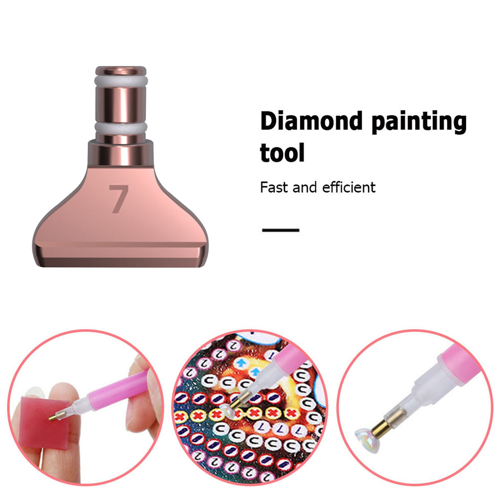 Rhinestones Head Diamond Painting Point Drill Pen Tips DIY Arts Decor Craft