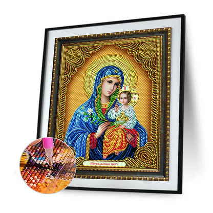 Religious Figures - Special Shaped Drill Diamond Painting 35*40CM