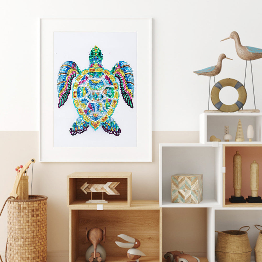 Turtle - Special Shaped Drill Diamond Painting 30*40CM