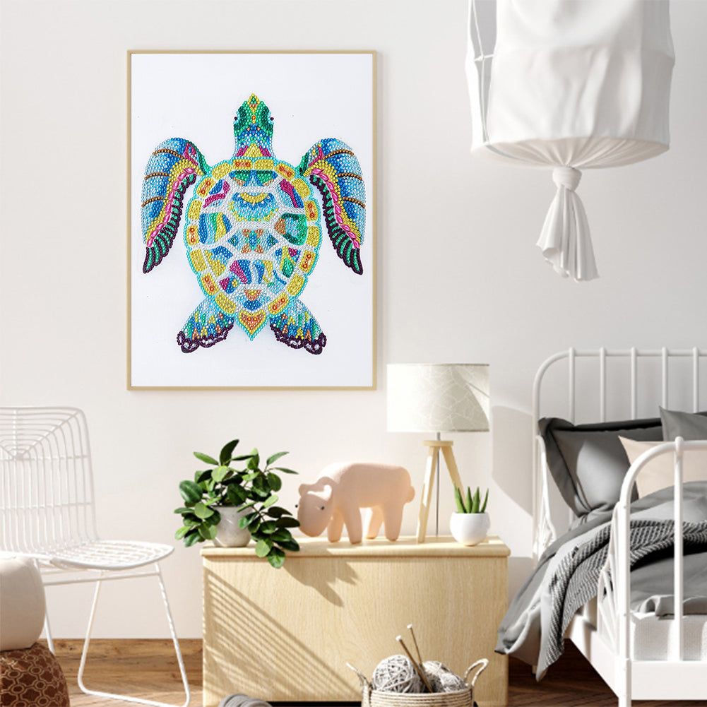 Turtle - Special Shaped Drill Diamond Painting 30*40CM