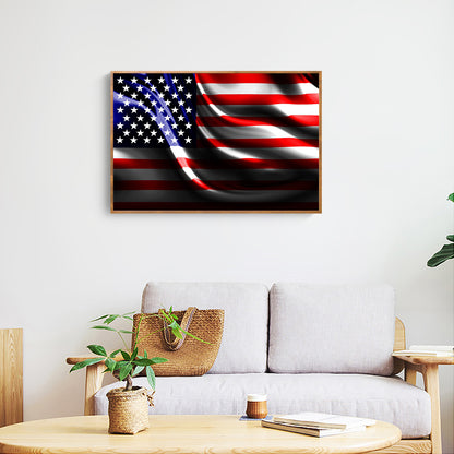 National Flag - Full Round Drill Diamond Painting 40*30CM