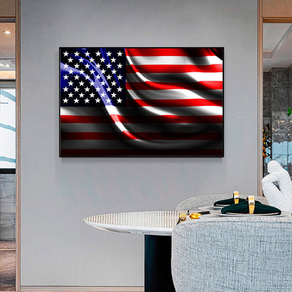 National Flag - Full Round Drill Diamond Painting 40*30CM