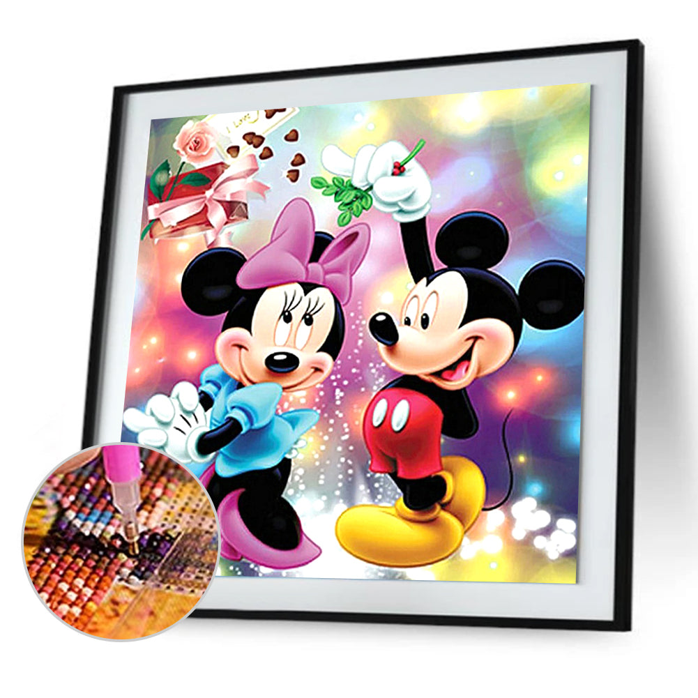 Cartoon Mouse - Full Square Drill Diamond Painting 30*30CM