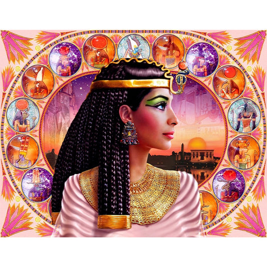 Cleopatra - Full Round Drill Diamond Painting 45*35CM