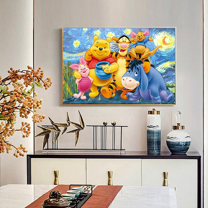 Bear Partner - Full Square Drill Diamond Painting 50*40CM