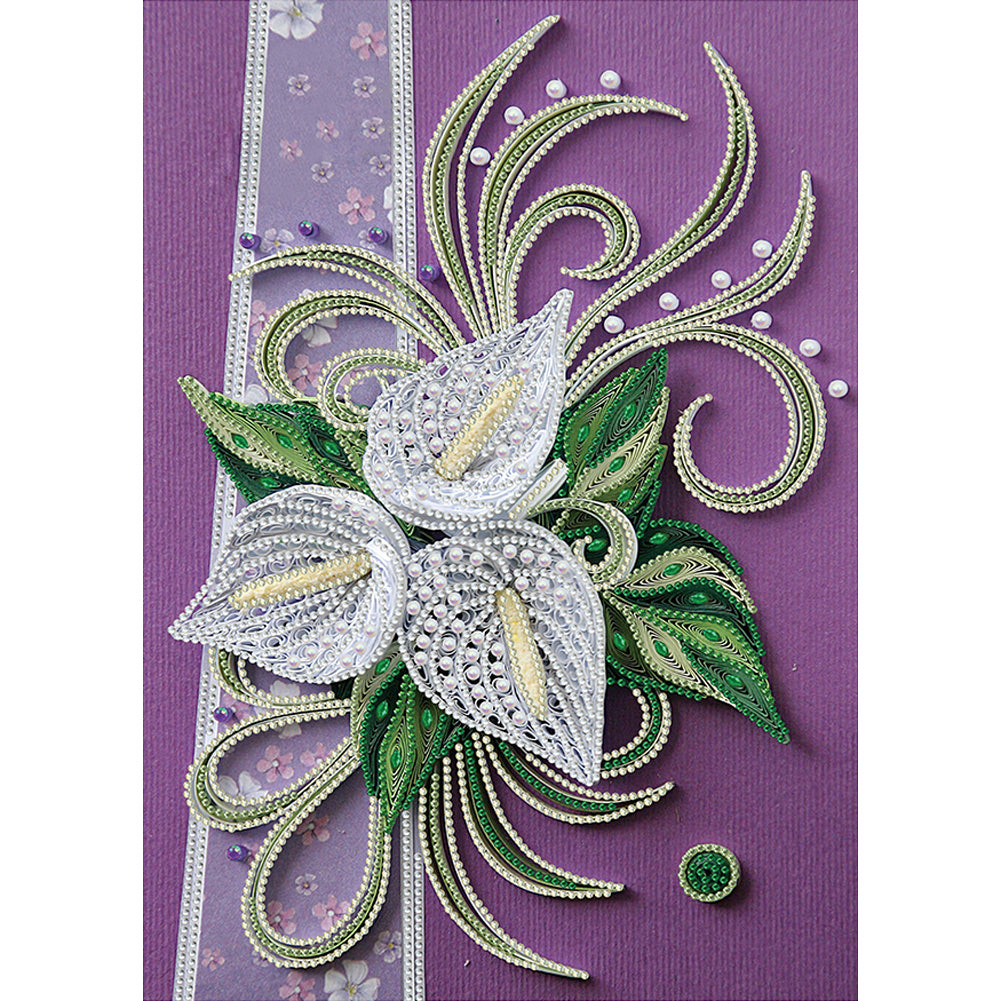 Paper Quilling - Special Shaped Drill Diamond Painting 30*40CM