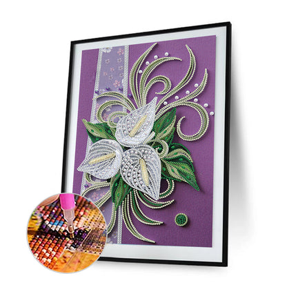 Paper Quilling - Special Shaped Drill Diamond Painting 30*40CM