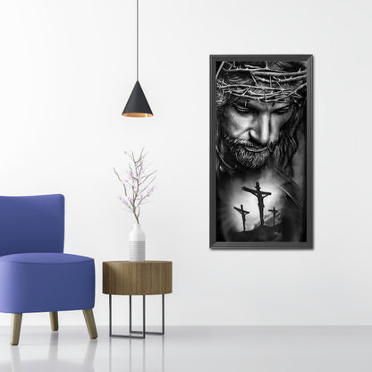 Jesus - Full Round Drill Diamond Painting 40*80CM