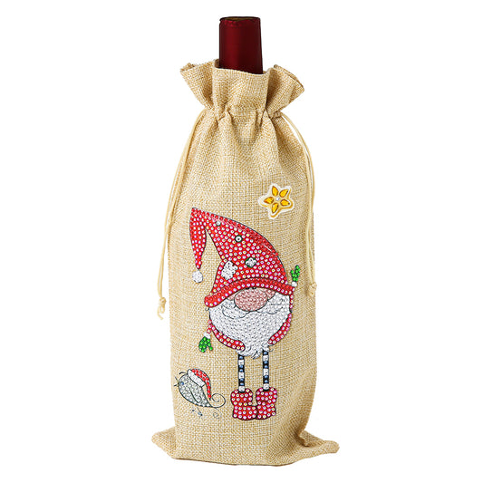 Diamond Painting Wine Bag 5D DIY Mosaic Special Shape Drill Bottle Bag