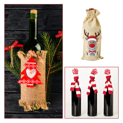 Diamond Painting Wine Bag 5D DIY Mosaic Special Shape Drill Bottle Bag