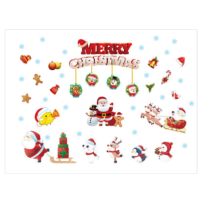 5D DIY Diamond Painting Handmade Christmas Rhinestone Pictures Wall Sticker