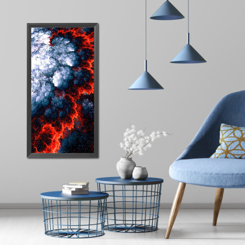 Universe Cloud - Full Round Drill Diamond Painting 40*80CM