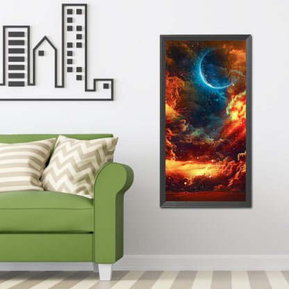 Universe Cloud - Full Round Drill Diamond Painting 40*80CM