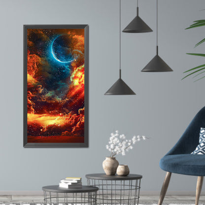 Universe Cloud - Full Round Drill Diamond Painting 40*80CM