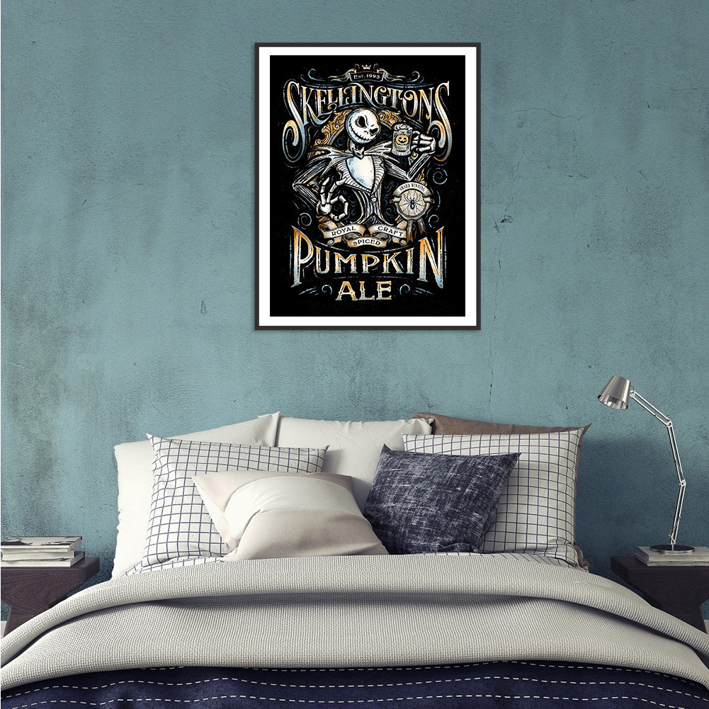 Halloween Jack - Full Round Drill Diamond Painting 30*40CM