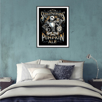 Halloween Jack - Full Round Drill Diamond Painting 30*40CM