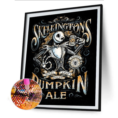 Halloween Jack - Full Round Drill Diamond Painting 30*40CM