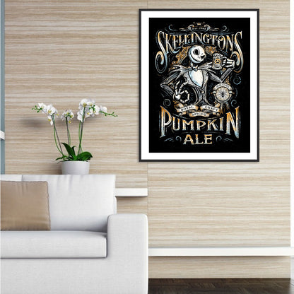 Halloween Jack - Full Round Drill Diamond Painting 30*40CM