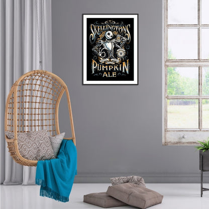 Halloween Jack - Full Round Drill Diamond Painting 30*40CM