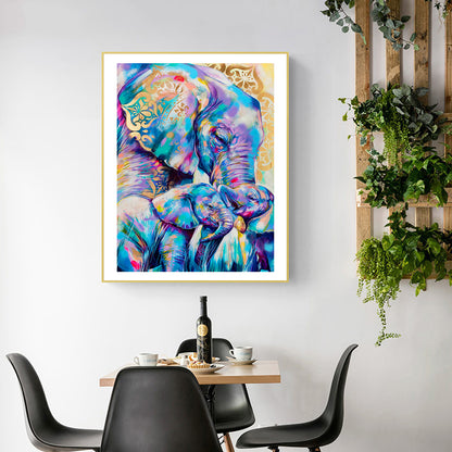 Elephant - Full Round Drill Diamond Painting 30*40CM