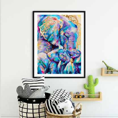 Elephant - Full Round Drill Diamond Painting 30*40CM