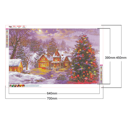 Christmas Town - Full Round Drill Diamond Painting 70*45CM