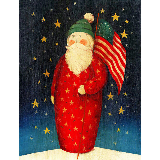 Santa - Full Round Drill Diamond Painting 30*40CM