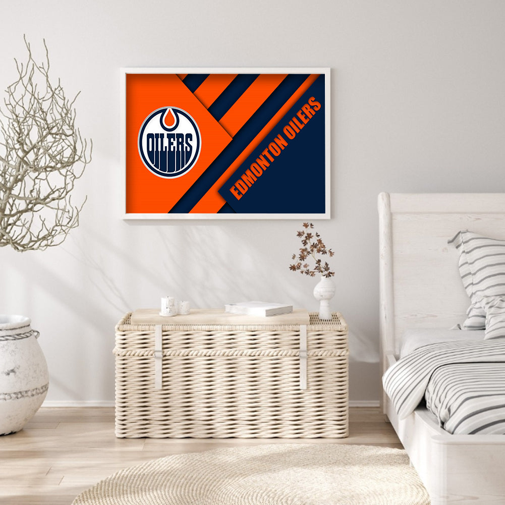 Team Emblem - Full Round Drill Diamond Painting 40*30CM