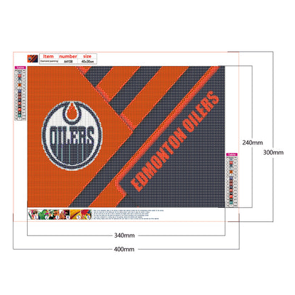 Team Emblem - Full Round Drill Diamond Painting 40*30CM