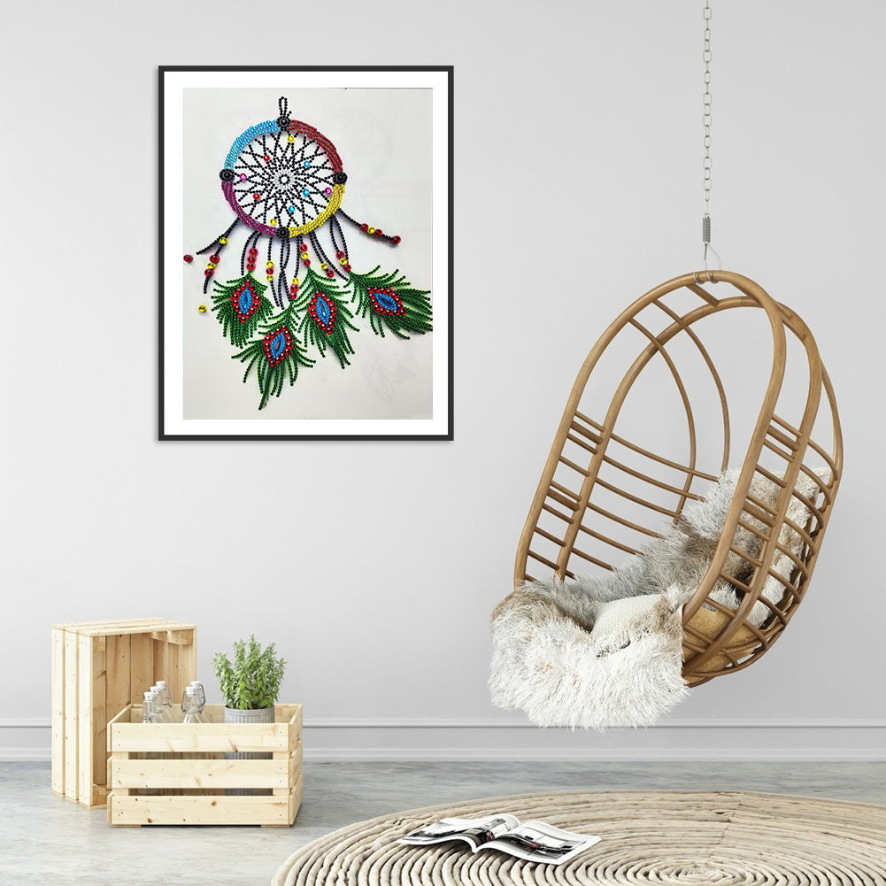 Dream Catcher - Special Shaped Drill Diamond Painting 30*40CM