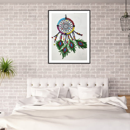 Dream Catcher - Special Shaped Drill Diamond Painting 30*40CM