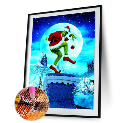 Funny Christmas - Full Round Drill Diamond Painting 30*40CM