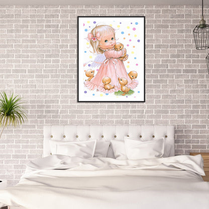 Baby - Full Round Drill Diamond Painting 30*40CM